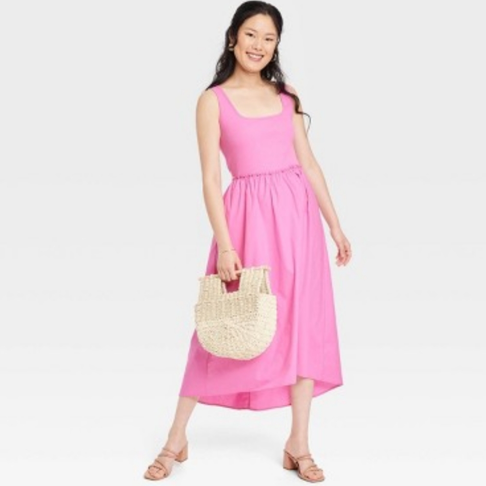 Nwt A New Day  Barbie Pink Sleeveless Ballet Dress